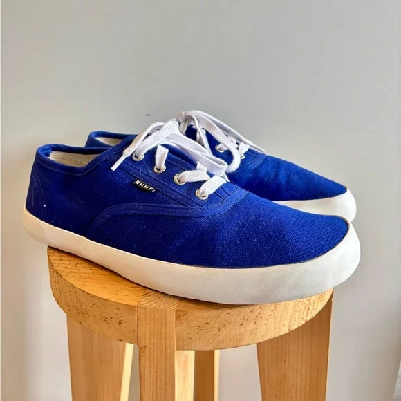 BHMP Shoes Men Size 9 Bohempia Barefoot Minimalist Sneakers KOLDA 2.0 Navy-White Vegan Barefoot Shoes KOLDA | Bohempia® main image 2